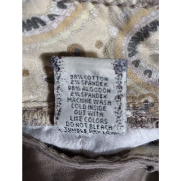 BKE Pants Ladies 26 Khakis BRYN Tan Straight Leg - Picture 7 of 8